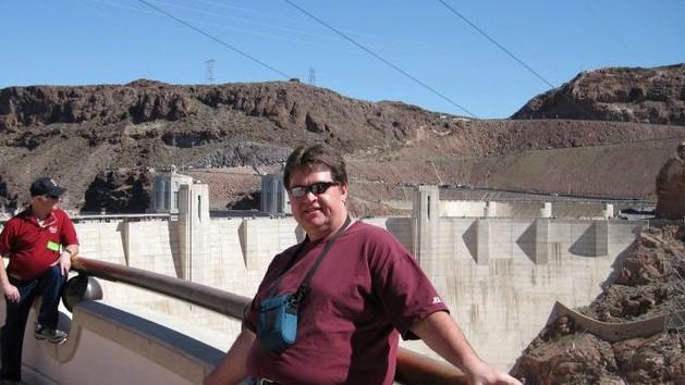 A warm day at the Hoover Dam